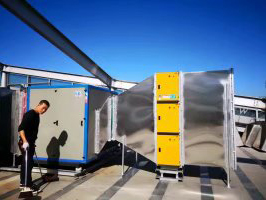 普通凈化器現(xiàn)場(chǎng)安裝案例